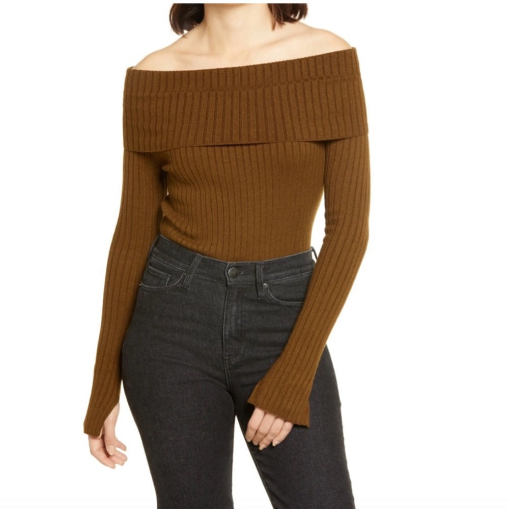 Lulu’s Perfect Timing Sweater in Olive size S never been worn